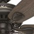 Hunter Highbury II 52 in. LED Indoor Matte Black Ceiling Fan with Light Kit