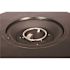 Fire Sense Perissa 44 in. Woven Aluminum LPG Fire Pit in Antique Bronze
