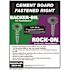 Backer-On #9 x 2-1/4 in. Serrated Flat Head Star Drive Cement Board Screws (100-Pack)