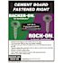 Rock-On #9 x 2-1/4 in. Serrated Flat Head Star Drive Cement Board Screws (100-Pack)