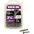 Rock-On #9 x 2-1/4 in. Serrated Flat Head Star Drive Cement Board Screws (100-Pack)