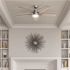 Hunter Antero 54 In. LED Indoor Brushed Nickel Ceiling Fan With Light