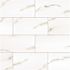 MSI Aria Bianco 12 in. x 24 in. Polished Porcelain Floor and Wall Tile (16 sq. ft. / case)