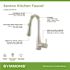 Symmons Sereno Single Handle Pull-Down Sprayer Kitchen Faucet in Stainless Steel