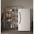GE Garage Ready 17.3 cu. ft. Frost Free Defrost Upright Freezer in White