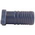Apollo 3/4 in. Barb Insert Blue Twister Polypropylene Plug Fitting