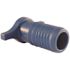Apollo 3/4 in. Barb Insert Blue Twister Polypropylene Plug Fitting