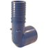 Apollo 3/4 in. x 1/2 in. Barb Insert Blue Twister Polypropylene x 90 Degree FPT Elbow Fitting