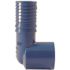 Apollo 3/4 in. x 1/2 in. Barb Insert Blue Twister Polypropylene x 90 Degree FPT Elbow Fitting