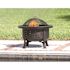 Fire Sense Alpina 30 in. Round Steel Fire Pit with Slate Top
