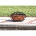 Fire Sense Barzelonia 26 in. Round Steel Fire Pit in Copper