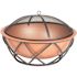 Fire Sense Barzelonia 26 in. Round Steel Fire Pit in Copper
