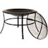 Fire Sense Tokia 30 in. Round Steel Fire Pit