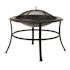Fire Sense Tokia 30 in. Round Steel Fire Pit