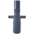Apollo 3/4 in. x 1/2 in. Barb Insert Blue Twister Polypropylene Coupling Fitting