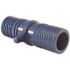 Apollo 1 in. Barb Insert Blue Twister Polypropylene Coupling Fitting