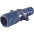 Apollo 1 in. x 3/4 in. Barb Insert Blue Twister Polypropylene Coupling Fitting