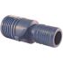 Apollo 1 in. x 1-1/4 in. Barb Insert Blue Twister Polypropylene Coupling Fitting