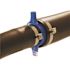 Apollo 1 in. x 1-1/4 in. Barb Insert Blue Twister Polypropylene Coupling Fitting