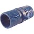 Apollo 1-1/2 in. Barb Insert Blue Twister Polypropylene Coupling Fitting