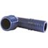 Apollo 3/4 in. Barb Insert Blue Twister Polypropylene 90-Degree x MPT Elbow Fitting