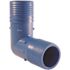 Apollo 1-1/4 in. Barb Insert Blue Twister Polypropylene 90-Degree Elbow Fitting