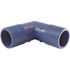 Apollo 1-1/4 in. Barb Insert Blue Twister Polypropylene 90-Degree Elbow Fitting