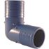 Apollo 1-1/2 in. Barb Insert Blue Twister Polypropylene 90-Degree Elbow Fitting