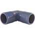 Apollo 1-1/2 in. Barb Insert Blue Twister Polypropylene 90-Degree Elbow Fitting