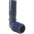 Apollo 1/2 in. Barb Insert Blue Twister Polypropylene 90-Degree x MPT Elbow Fitting