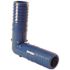 Apollo 1/2 in. Barb Insert Blue Twister Polypropylene 90-Degree Elbow Fitting