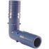 Apollo 3/4 in. Barb Insert Blue Twister Polypropylene 90-Degree Elbow Fitting