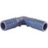 Apollo 3/4 in. Barb Insert Blue Twister Polypropylene 90-Degree Elbow Fitting