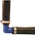 Apollo 3/4 in. Barb Insert Blue Twister Polypropylene 90-Degree Elbow Fitting