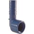 Apollo 1/2 in. Barb Insert Blue Twister Polypropylene 90-Degree x FPT Elbow Fitting