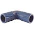 Apollo 1 in. Barb Insert Blue Twister Polypropylene 90-Degree Elbow Fitting