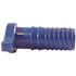 Apollo 1/2 in. Barb Insert Blue Twister Polypropylene Plug Fitting