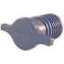 Apollo 1 in. Barb Insert Blue Twister Polypropylene Plug Fitting