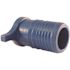 Apollo 1 in. Barb Insert Blue Twister Polypropylene Plug Fitting