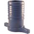 Apollo 1 in. Barb Insert Blue Twister Polypropylene Plug Fitting
