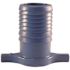Apollo 1 in. Barb Insert Blue Twister Polypropylene Plug Fitting