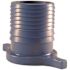 Apollo 1-1/4 in. Barb Insert Blue Twister Polypropylene Plug Fitting