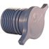 Apollo 1-1/4 in. Barb Insert Blue Twister Polypropylene Plug Fitting
