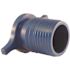 Apollo 1-1/4 in. Barb Insert Blue Twister Polypropylene Plug Fitting