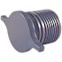 Apollo 1-1/4 in. Barb Insert Blue Twister Polypropylene Plug Fitting