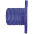 Apollo 1-1/2 in. Barb Insert Blue Twister Polypropylene Plug Fitting