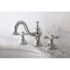 Kingston Brass Traditional Cross 8 in. Widespread 2-Handle High-Arc Bathroom Faucet in Chrome
