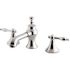 Kingston Brass Naples Lever 8 in. Widespread 2-Handle Mid-Arc Bathroom Faucet in Chrome