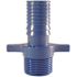 Apollo 3/4 in. Barb Insert Blue Twister Polypropylene x MPT Adapter Fitting