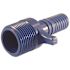 Apollo 1/2 in. Barb Insert Blue Twister Polypropylene x 3/4 in. MPT Adapter Fitting